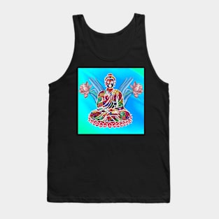 Meditating Buddha Tank Top